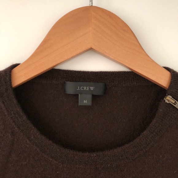 J. Crew Merino Wool Zip Detail Sweater Size M - Picture 2 of 8